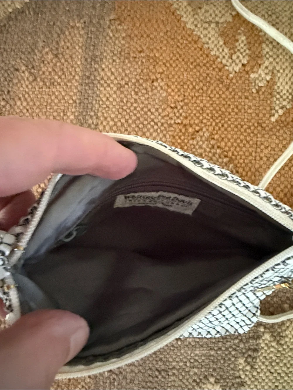 Vintage Whiting & Davis bag